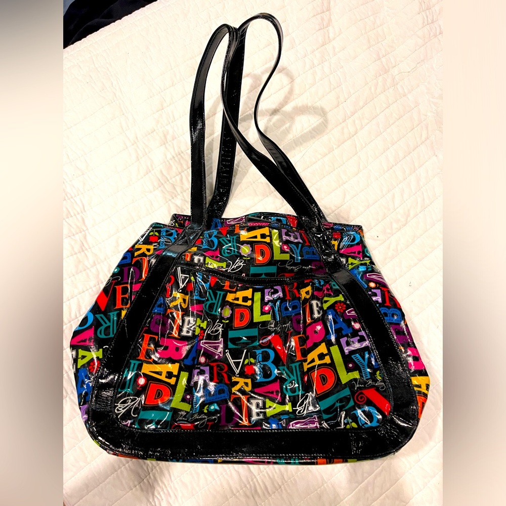 Vera Bradley fun alphabet Tote like new